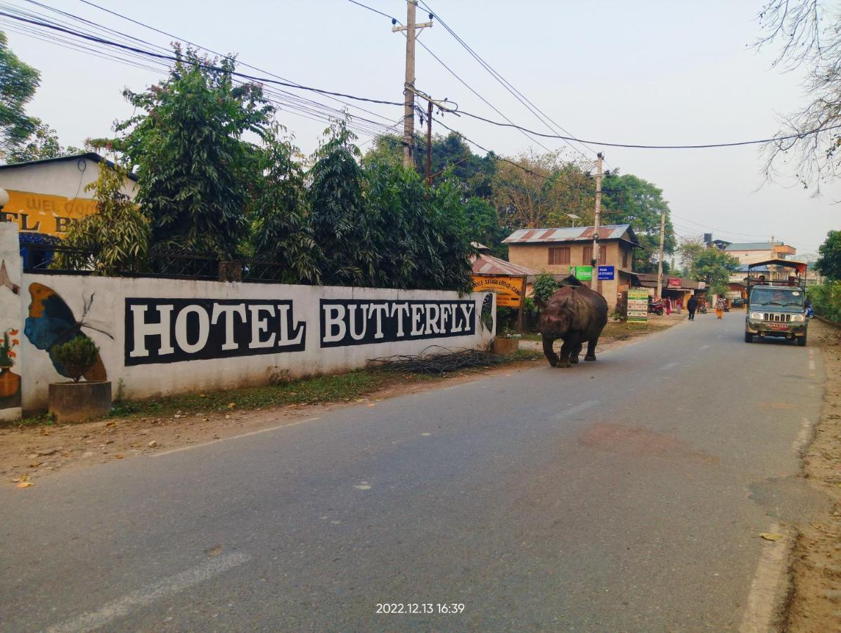Hotel Butterfly - Peaceful Garden For Nature Lovers Sauraha Eksteriør bilde