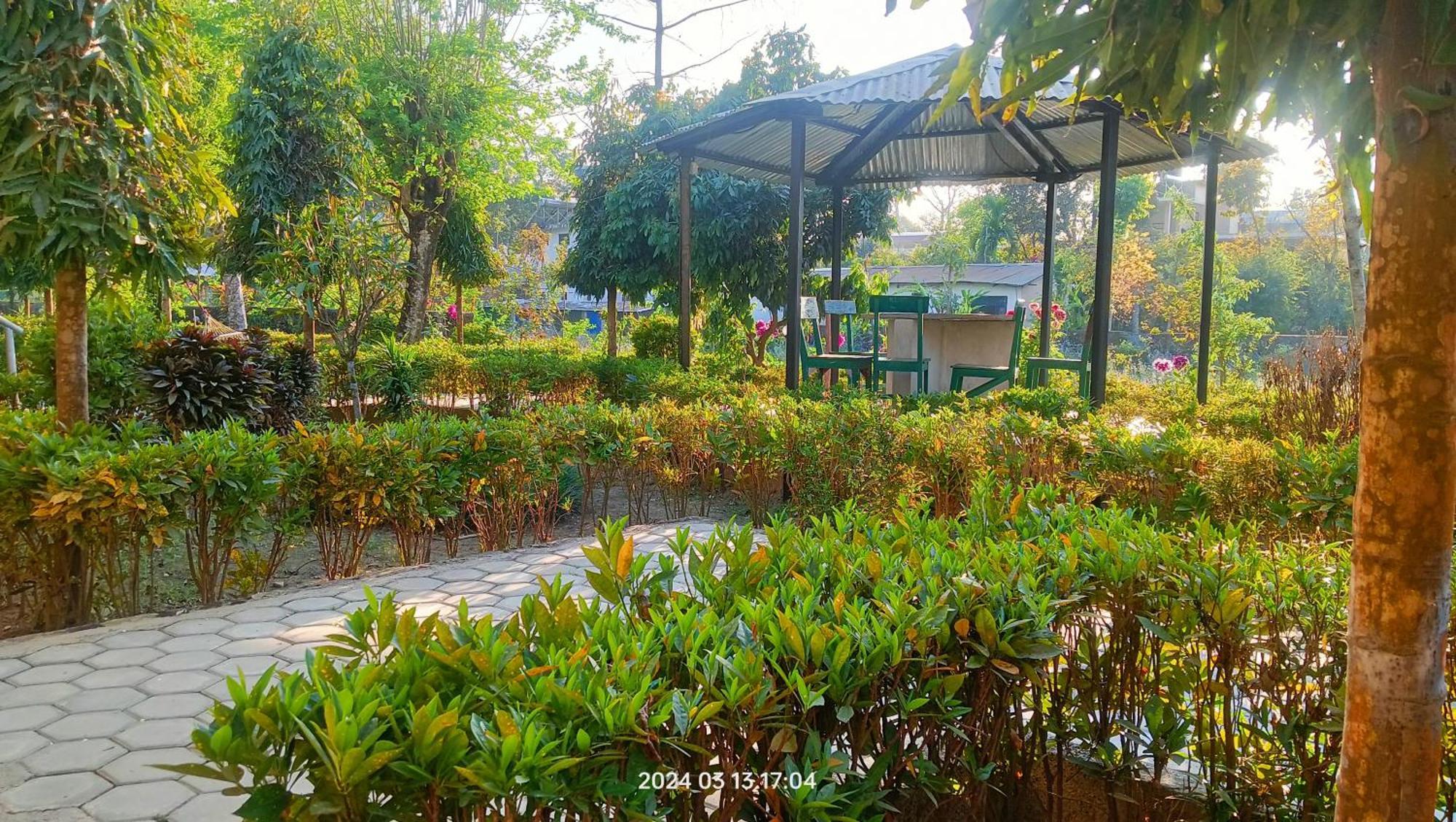 Hotel Butterfly - Peaceful Garden For Nature Lovers Sauraha Eksteriør bilde