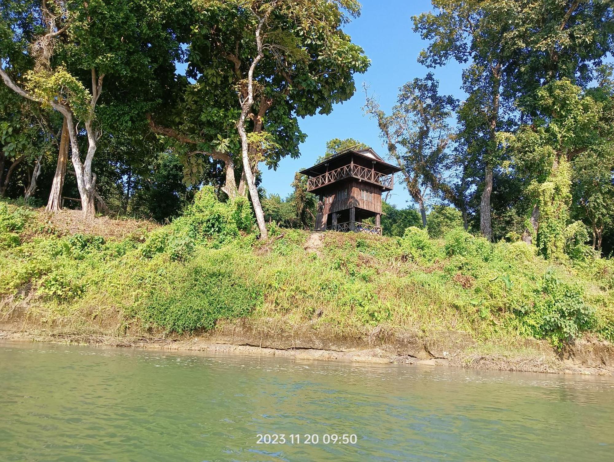 Hotel Butterfly - Peaceful Garden For Nature Lovers Sauraha Eksteriør bilde